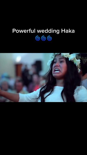 Powerful wedding Haka. Bride and Grooms response 🔥❤️🌀 #maori #maoritiktok #maoritok #haka