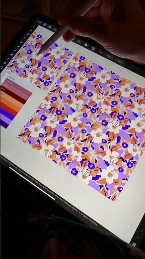 Affinity Designer for Vector Patterns #affinitydesigner #vectorart #graphicdesign #ipadpro #vector