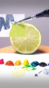 21M views · 316K reactions | How to Paint - Lime Painting Challenge #Art #painting | Howard Lee | Facebook