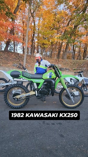 STUNNING 1982 KAWASAKI KX250! EBAY AUCTION HERE - https://www.ebay.com/itm/365945786107 | Kaplan Cycles