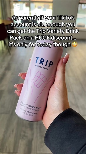 TRIP Lightly Sparkling Wellness Drink for Calm & Focus, Functional Botanical Beverage with Magnesium Ashwagandha Lion’s Mane L-Theanine, Low Calorie #TRIPwellnessdrink #functionaldrink #lionsmanedrink #ltheanine #ashwagandha