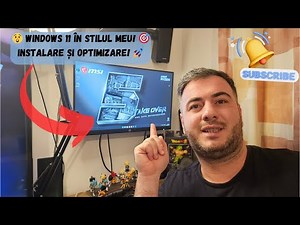😲 Windows 11 în stilul MEU! 🎯 Instalare și optimizare! 🚀