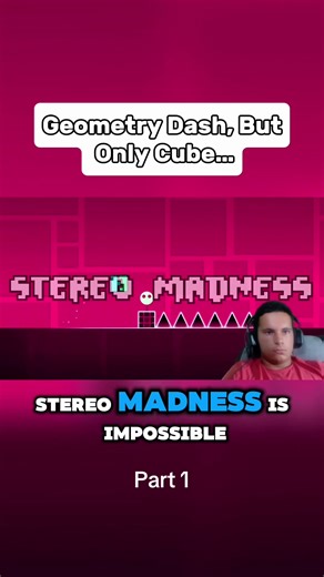 Geometry Dash, But Only Cube… #MatMart #geometrydash #foryoupage #fyp #zoink