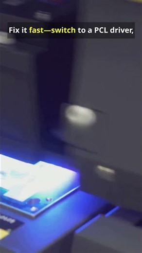 Printer Printing PostScript Error? Fix It Fast! #printersupport #printer #shorts #viral