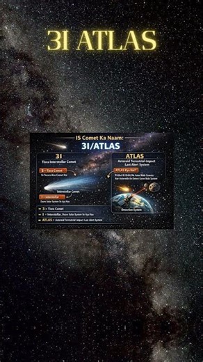 Kya matlab hai 3I ATLAS KA??| NAAM KA MATLAB| COMET| 3i ATLAS