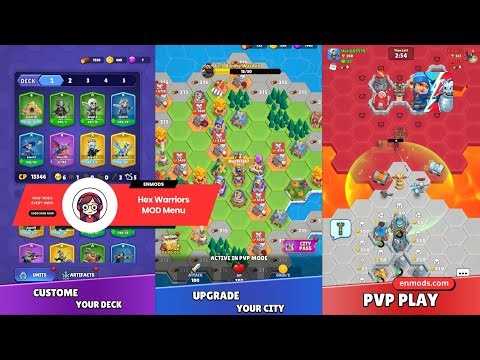 ✅Hex Warriors MOD Menu APK | Unlimited Diamonds, Auto Win & More