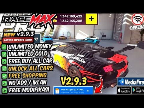 Race Max Pro Apk Mod V2.9.3 Terbaru 2026 Unlimited Money & Unlock All car No Password