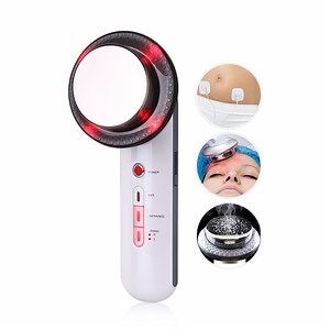 [Hot Item] Rechargeable EMS Ultrasonic Red Light Therapy Slimming Massage Beauty Machine