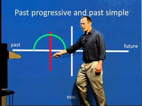 past progressive and past simple