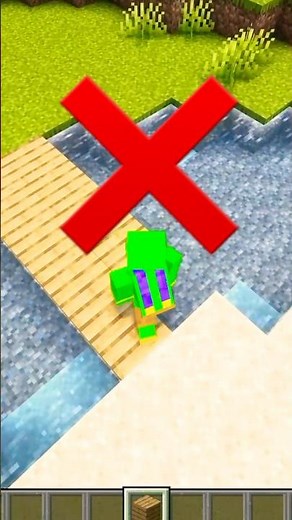 How to Build a Beautiful Bridge in Minecraft! 🌉 #shorts