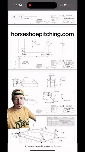 You can find this on the website! Full plans to build your own pits! Or just put a stake in the ground and start throwing at at! Either way works. #horseshoepitchingdotcom #horseshoes #backyardgames #sportsworld #horseshoesoverbags #backyard #homeimprovements #nhpa #mnhorseshoes #screammovie #VozDosCriadores #greenscreenvideo