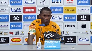 Angulo fala de adaptação no Santos e sonha com Mundial pelo Equador