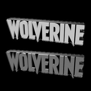 3D MULTICOLOR LOGO/SIGN - Wolverine (Video Game)