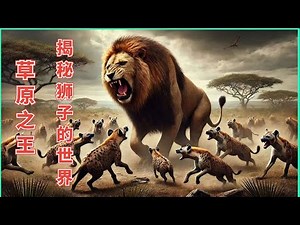 狮子：丛林之王的生存秘笈！动物世界之狮子知识大科普！