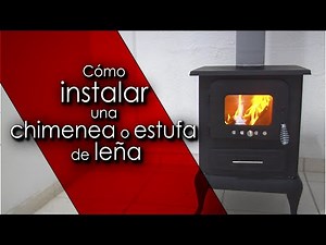 How to install a fireplace or wood stove