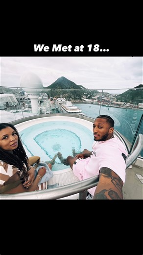 I met her when I was a kid now we have 3 of our own. Happy Anniversary queen! ❤️ | Lecrae