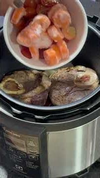 RECIPE FOR BUSY DAYS | Ossobuco with pasta in the electric pressure cooker