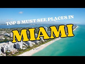 THE TOP 8 THINGS TO DO IN MIAMI!