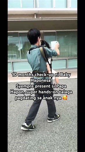 Free 10-month check-up for Baby Haponesa today! 🥰 So thankful for Japan’s child health programs!