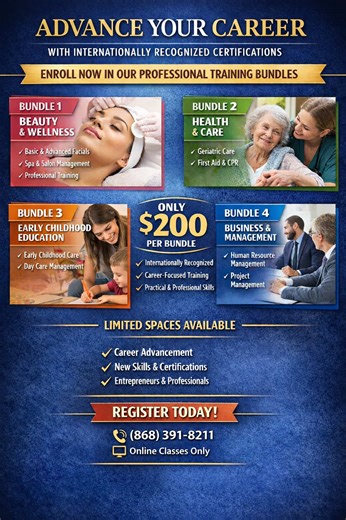 WhatsApp us at 391-8211 to book your seat! #trinidad #fyp #foryou #everyone #skills