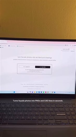 Archea on Instagram: "Architects and students, you’ll use this a lot. This new tool turns your façade photos into clean elevation drawings in seconds. 📷 You also get 10 free credits for the next 3 days. 👌🏻 Try it on Facadetool dot com @facadetool Credit: @selindank [façadetool, elevationdrawing, designautomation, aiarchitecture, aiddesign, architectworkflow, studenttoolkit, architecturetech, digitaldesign, renderingtool, façadeconversion, elevationgenerator, phototoelevation, designproductivi