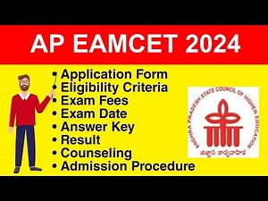 AP EAMCET 2024 - Eligibility Criteria, Exam Date, Application form, Syllabus, Exam Pattern