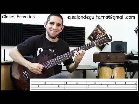 Seis Celines / Punteo Para Guitarra / Incluye Pista y Tabs