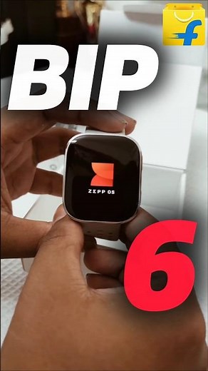 Amazfit bip 6 Unboxing and review ❤️ Top accuracy watch, ZeppOS #flipkart #amazfit #techpokeshorts