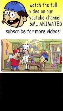 JEFFY DESTROYS MARIO'S KITCHEN, SML ANIMATED #smljeffy #smlparody #smlmarvin