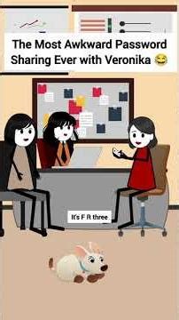 Most Awkward Password Sharing #veronika #shorts
