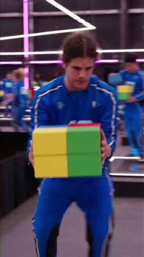 BLOCK TOWER CHALLENGE: Aggressive Stacking & Shocked Reactions! #shorts