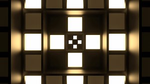 Light Yellow Strobe Lights System Background VJ Loop in 4K