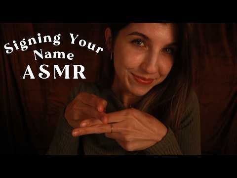 Tinglier Than Tracing?? ASMR Brain Melting Inaudible Whispers/Mouthing & Visual Triggers (ASL ASMR)