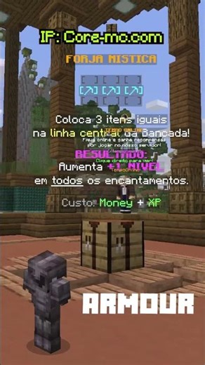 🔥 O MELHOR SERVIDOR FULLPVP DO MINECRAFT? 😱 Mina com PvP Automático à Noite! ⚔️💎