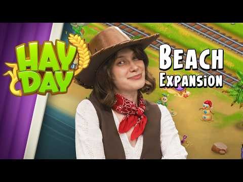 Hay Day is expanding the Beach Area!