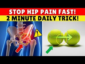 Hip Pain Relief After 60: This Simple Trick Works in 24 Hours Fast | Senior Health Tips