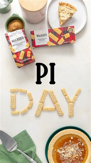 Happy Pi Day! 🥧Celebrate 3.14 with a shortbread crust. | Walkers Shortbread