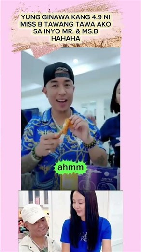 mine nyo na daw si Mr.B 😂nagulat na lang si Mr.B ginawa siyang 4.9🤦