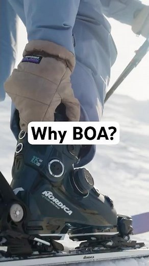 Why Ski Boots are using BOA