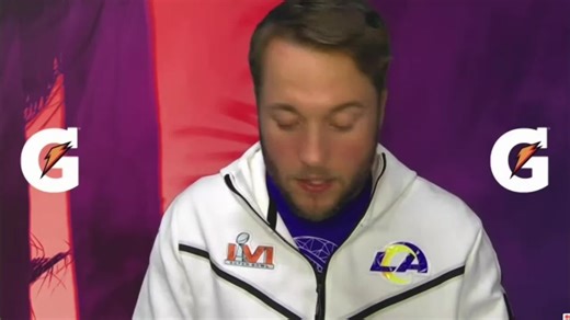 Matthew Stafford's full Super Bowl LVI press conference