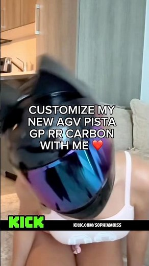 customize my NEW AGV PISTA GP RR CARBON with me ❤️