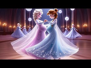 Elsa and Anna's Magical Dance During Pregnancy – A Stunning Sisterly Celebration ✨❄️💙