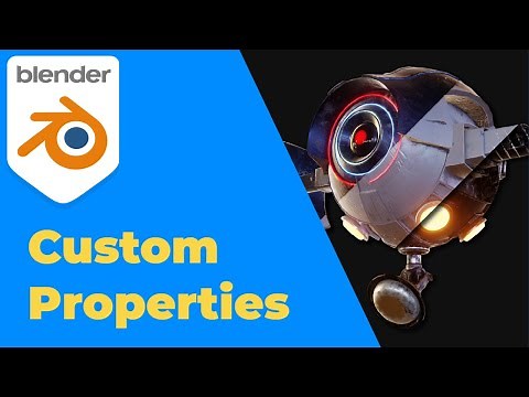 Using Custom Properties - Blender 3.0 Tutorial