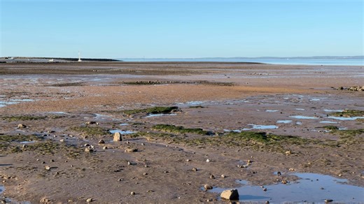 6.7K views · 125 reactions | West to East over Morecambe Bay from Bare boating lake #morecambe #morecambebay | In Morecambe Bay | Facebook