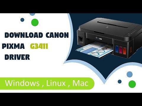 Download Canon PIXMA G3411 for free