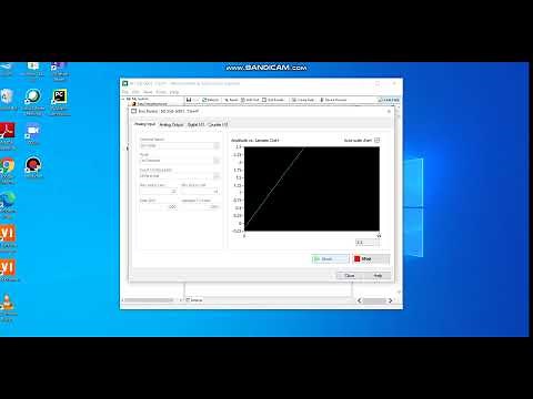 1.Simulate DAQ device NI-USB 6001 .