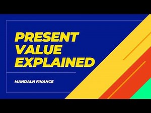 "Present Value Explained Simply | Time Value of Money with Example"