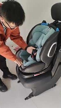 How to install a Rotating Car Seat Using Isofix and Top Tether