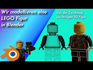Blender Tutorial - Easy Lego Character Modeling