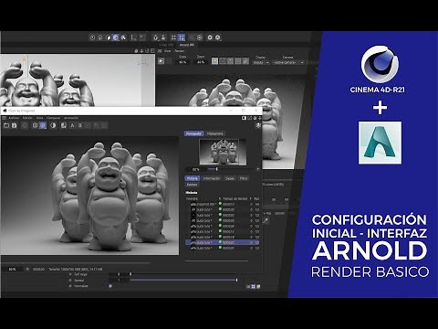ARNOLD RENDER CONFIGURACIÓN INICIAL - CINEMA 4D TUTORIAL